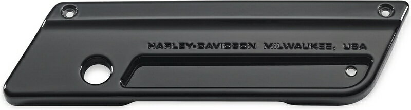 ハーレーダビッドソン サドルバッグラッチプレート ビビッドブラック | 90853-06DH