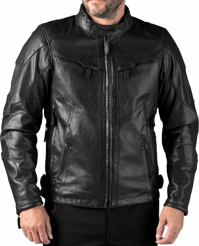 Harley-Davidson Fxrg? Triple Vent System" Waterproof Leather Jacket- Black | 98038-19EM