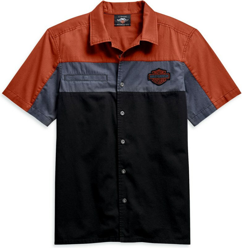 Harley-Davidson Copperblock Shirt- Black | 99080-20VM