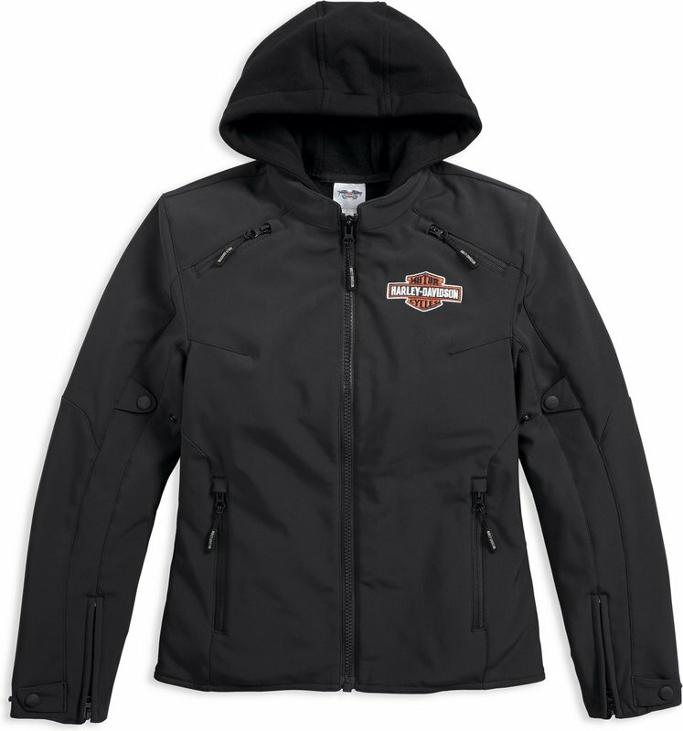 Harley-Davidson Legend 3-In-1 Soft Shell Riding Jacket Ce- Black | 981...