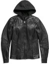 Harley-Davidson Auroral Ii 3-In-1 Leather Jacket- Black | 98011-21EW