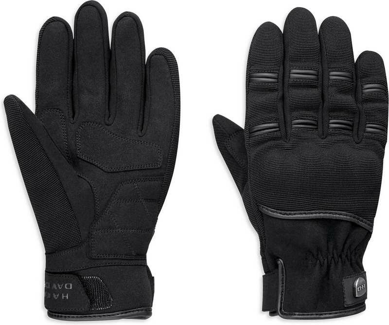 Harley-Davidson Sarona Full-Finger Gloves- Black | 98383-19EM