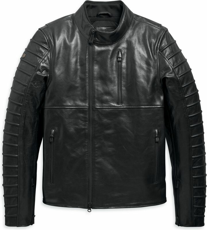 Harley-Davidson Ozello Perforated Leather Jacket