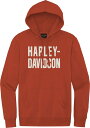 Harley-Davidson Men'S Hallmark Foundation Hoodie- Vintage Orange | 99038-22VM