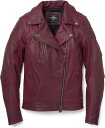 Harley-Davidson Bezel Biker Collar Leather Jacket For Women- Port Royale | 97007-22EW