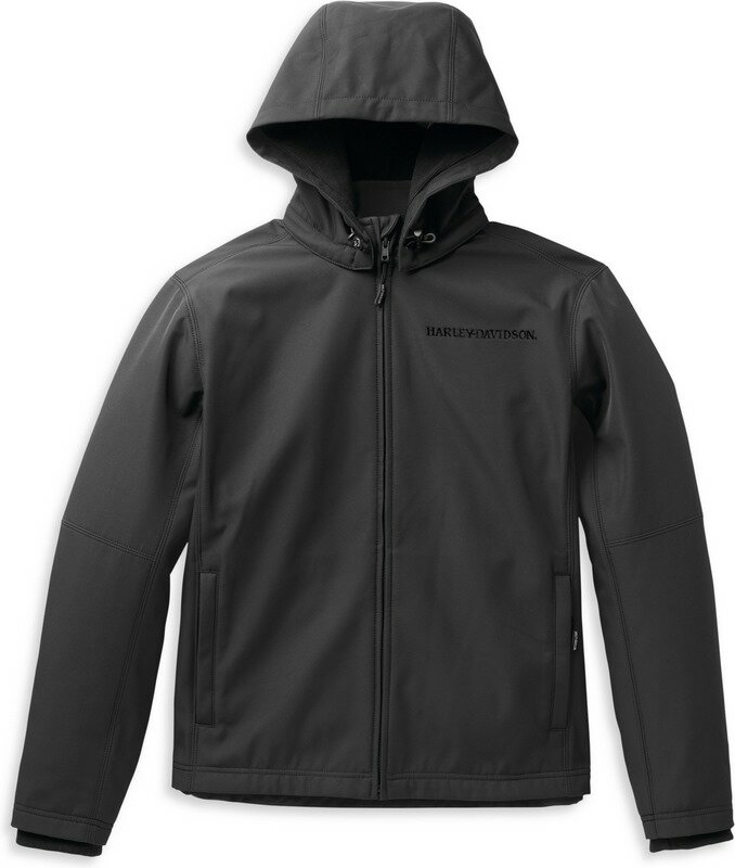 Harley-Davidson Men'S Willie G" Softshell Jacket- Black Beauty 2 | 98404-22VM
