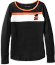 Harley-Davidson Tee-Knit- Colorblock-Design-Black Beauty | 99102-22VW