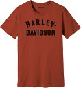Harley-Davidson Men'S Staple Tee- Vintage Orange | 99072-22VM