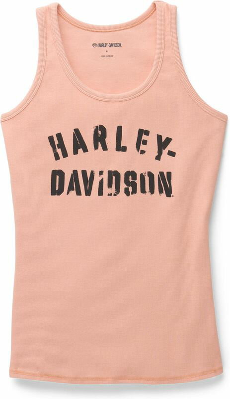 Harley-Davidson Tank-Knit- Dusty Pink | 96439-22VW