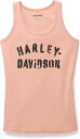 Harley-Davidson Tank-Knit- Dusty Pink | 96439-22VW