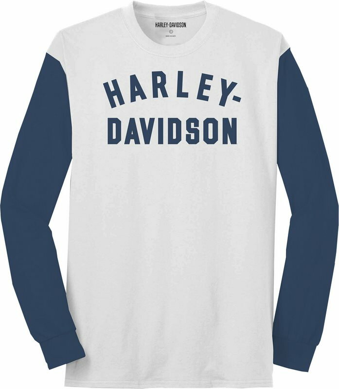 Harley-Davidson Tee-Knit- Bright White | 99080-22VM