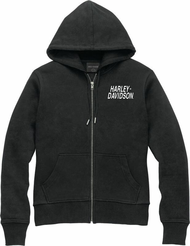 Harley-Davidson Hoodie-Knit- Black Beauty 2 | 99095-22VW