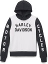Harley-Davidson Women'S Rear Suspension Pullover Hoodie- Colorblock-Design | 96596-22VW