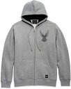 Harley-Davidson Men'S Road Captain Zip-Up Hoodie- Grey Heather | 96009-23VM