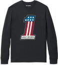 Harley-Davidson Men'S #1 Race Graphic Long Sleeve Tee- Black | 99131-22VM