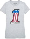 Harley-Davidson Women'S #1 Race Graphic Tee- Heather Medium Grey | 99150-22VW
