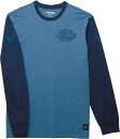 Harley-Davidson Bar & Shield Colorblock T-Shirt For Men- Colorblock Design-Gray ...