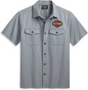 Harley-Davidson Shirt-Woven- Stormy Weather | 96156-23VM