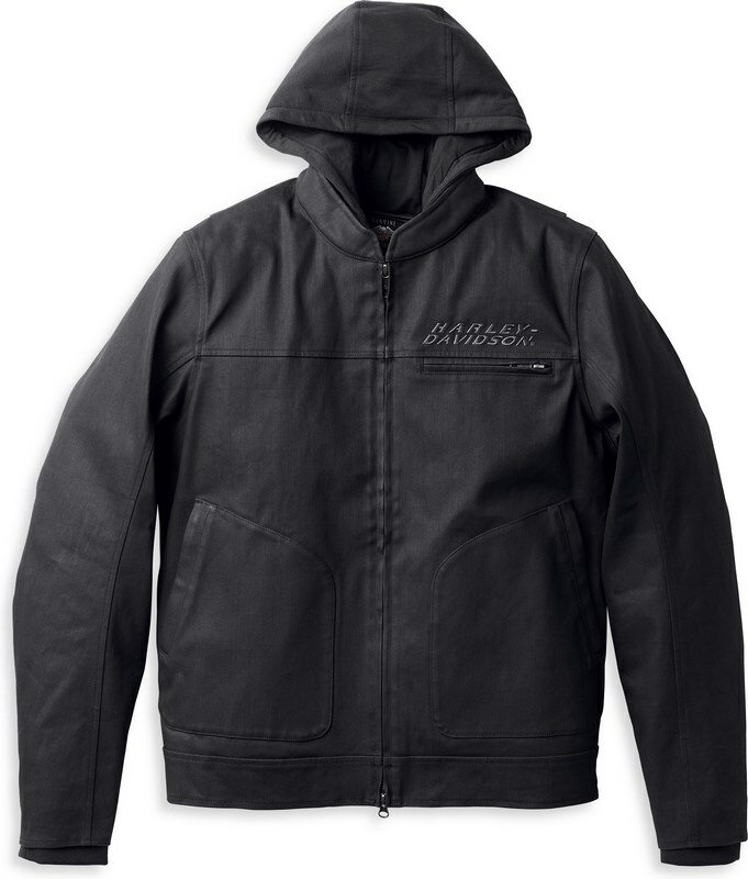 Harley-Davidson Men'S Metropolitan Mandarin Collar 3-In-1 Jacket- Blac...