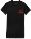Harley-Davidson Forever Freedom Eagle T-Shirt For Women- Black Beauty 2 | 96637-22VW