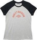 Harley-Davidson Tank-Knit- Colorblock-Design-Heather Grey | 96657-22VW