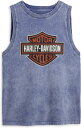 Harley-Davidson Tank-Knit- Gray Blue | 96210-23VW