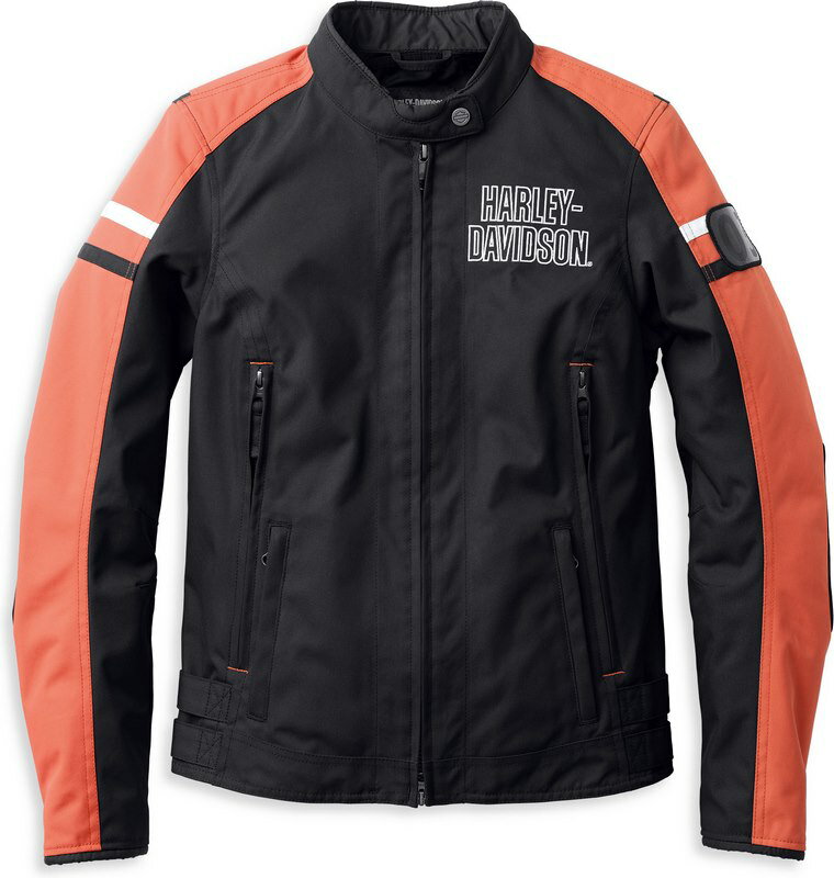 Harley-Davidson Women'S Hazard Waterproof Textile Jacket- Colorblock-D...