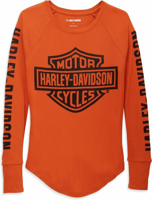 Harley-Davidson Tee-Knit- Vintage Orange | 96238-2