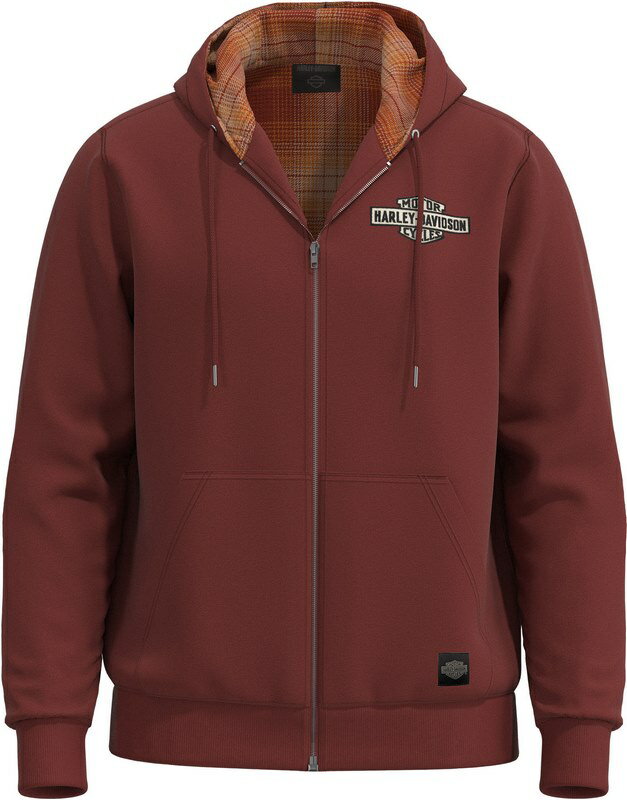 Harley-Davidson Hoodie-Knit- Russet Brown | 96033-23VM