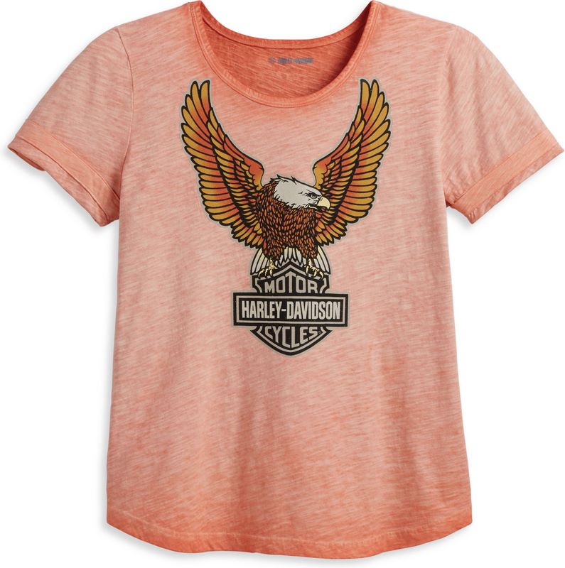 Harley-Davidson Tee-Knit- Vintage Orange | 96220-23VW