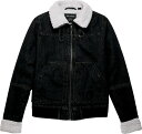 Harley-Davidson Jacket-Denim/Sherpa- Washed black denim | 96287-23VW