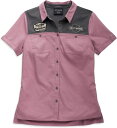 Harley-Davidson Shirt-Woven- Colorblock-Design-Dusky Orchid | 96282-23VW