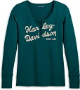 Harley-Davidson Henley-Knit- Deep Teal | 96243-23VW