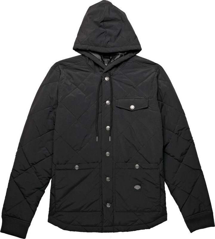 Harley-Davidson Men'S Forever Quilted Jacket- Bl