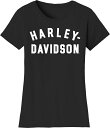 Harley-Davidson Women'S Forever Racer Font Tee- Black Beauty | 99019-23VW