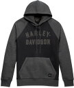 Harley-Davidson Hoodie-Knit- Colorblock-Design-Black Beauty | 96295-23VM