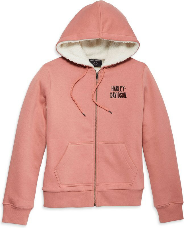 Harley-Davidson Hoodie-Knit- Ash Rose | 96399-23VW