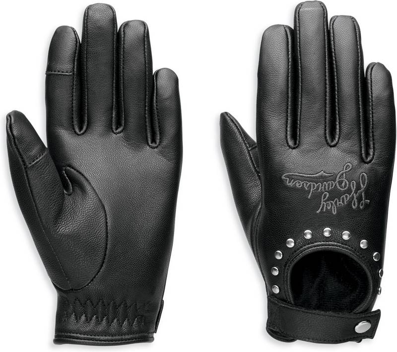 Harley-Davidson Gloves-Leather- Black | 97704-23VW