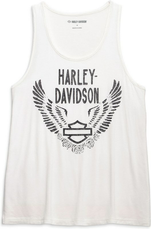 Harley-Davidson Tank-Knit- Cloud Dancer 96445-23VW