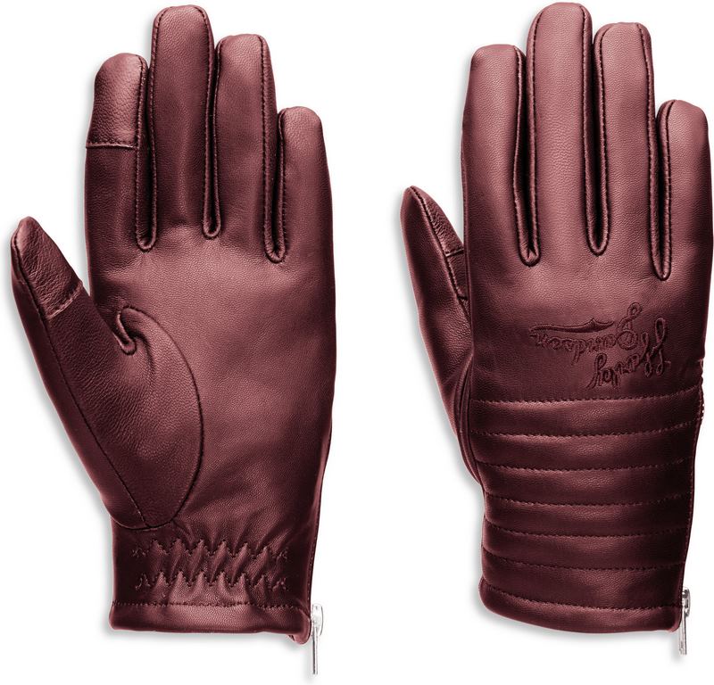 Harley-Davidson Gloves-Leather- Tawny Port | 97703-23VW
