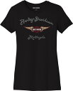 Harley-Davidson Women'S Forever Silver Wing Tee- Black Beauty | 96431-23VW