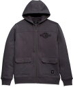 Harley-Davidson Men'S Winding Roads Zip-Up Hoodie- Blackened Pearl | 96304-23VM