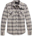Harley-Davidson Shirt-Woven- Yarn-dyed plaid | 96475-23VW