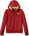 Harley-Davidson Women'S 120Th Anniversary Special Zip Front Hoodie- Merlot Heather | 96666-23VW
