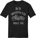 Harley-Davidson Men´S Vintage Spirit Tee- Heather Charcoal | 96575-23VM