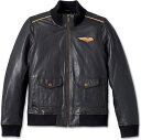 Harley-Davidson 120Th Anniversary Bomber Leather Jacket For Women- Black 97039-23VW