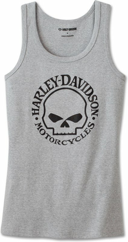 Harley-Davidson Tank-Knit- Light Grey Heather | 99053-23VW