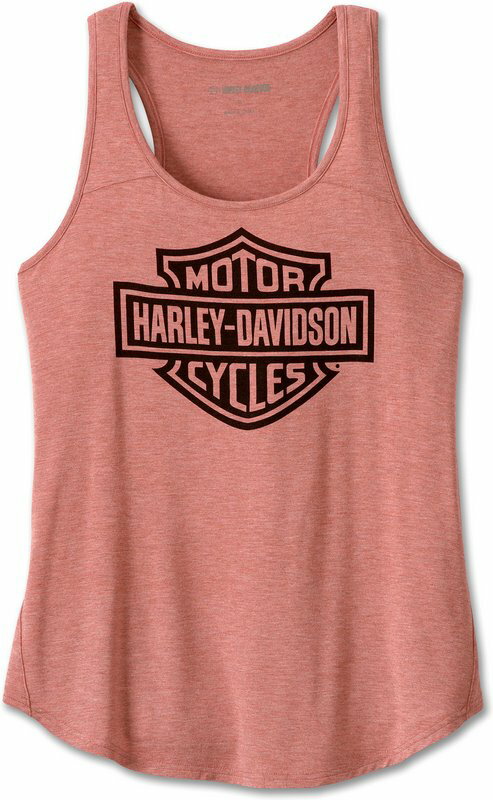 Harley-Davidson Tank-Knit- Light Mahogany Heather | 96732-23VW