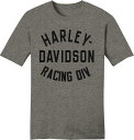 Harley-Davidson Men'S Racing Div. Tee- Medium Grey Heather | 96590-23VM
