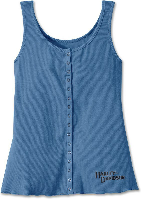 Harley-Davidson Tank-Knit- Colonial Blue | 97456-23VW